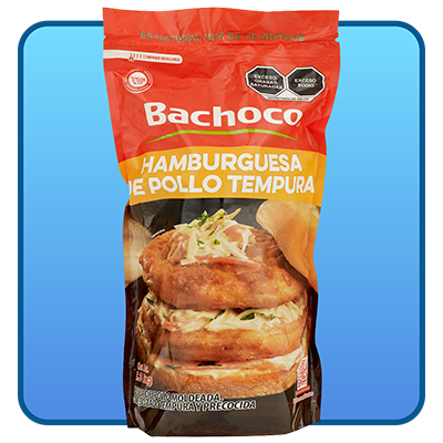 Hamburguesa de Pollo Estilo Tempura 1.36 kg