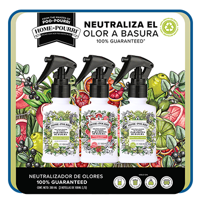 Neutralizador de Olor para basura 3/100 ml