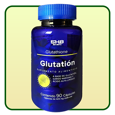 Glutatión con Cardo Mariano y Ácido Alfa Lipoico 90 Cápsulas
