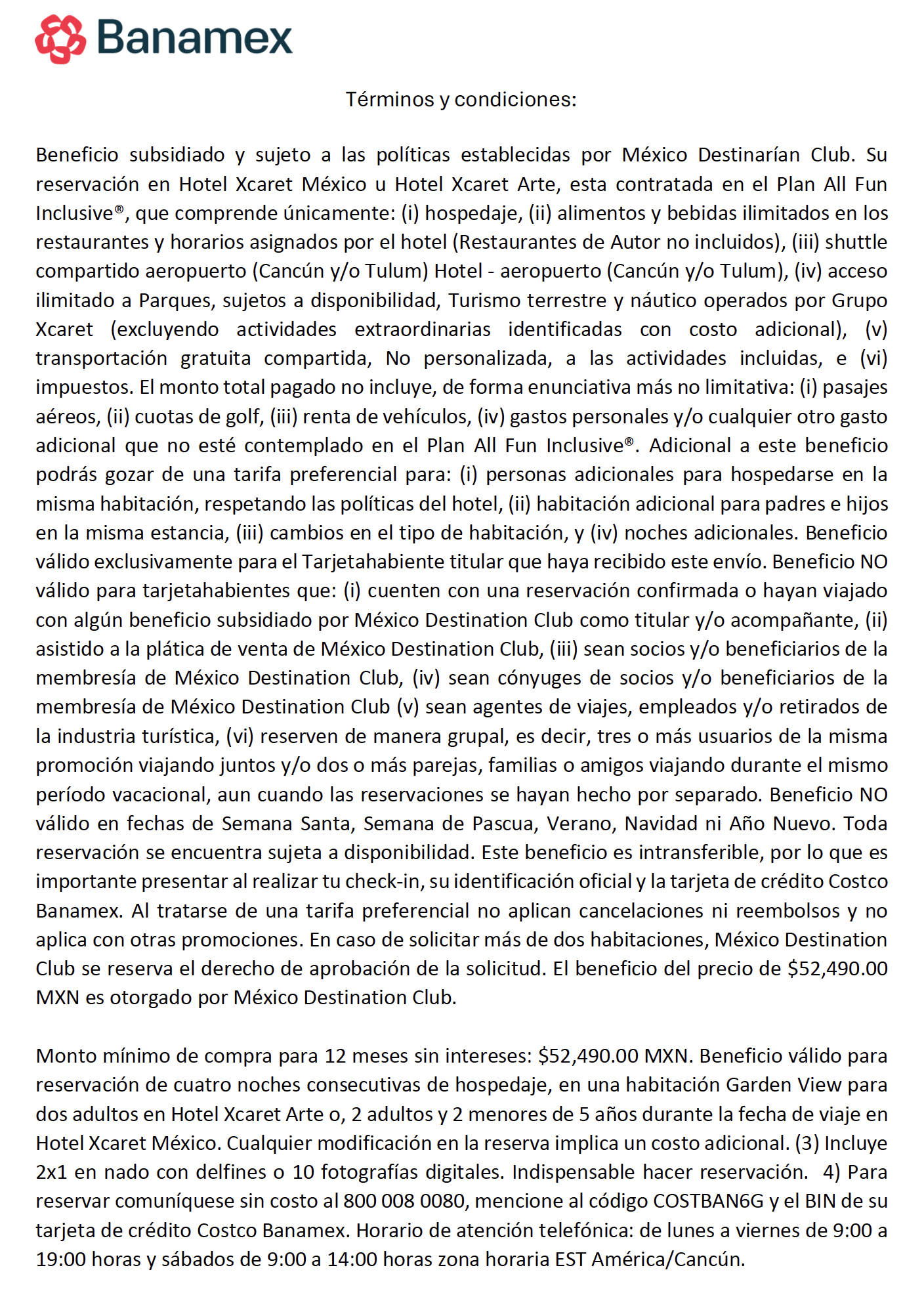 Terminos y Condiciones