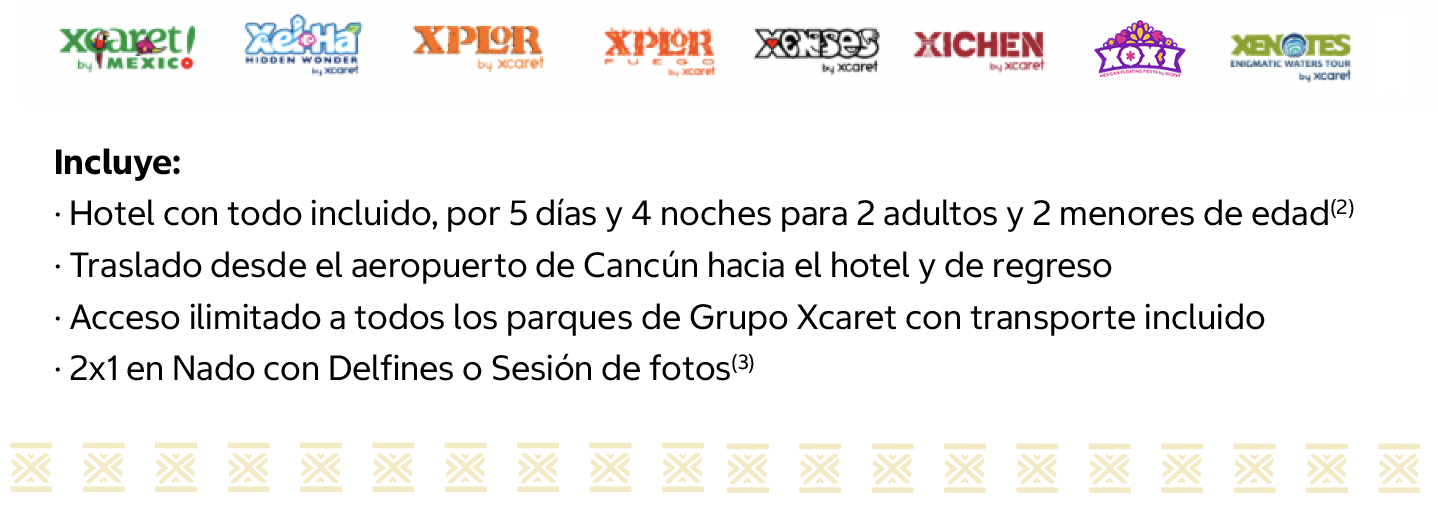 Paquete Xcaret