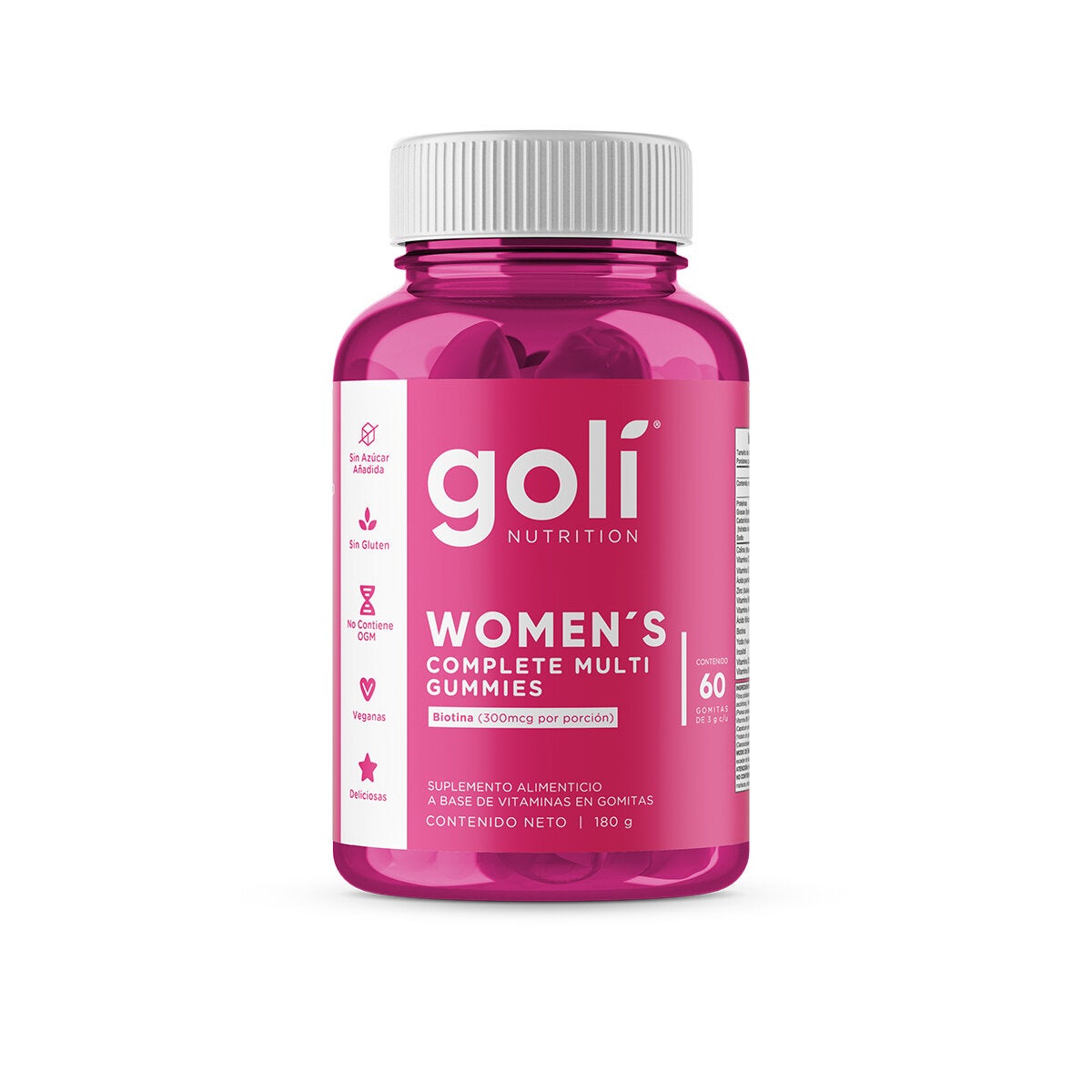 Golí women Multivitaminas 60 gomitas