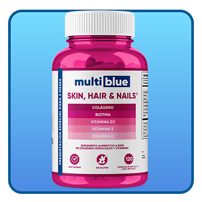 Multiblue Skin, Hair & Nails 120 Cápsulas