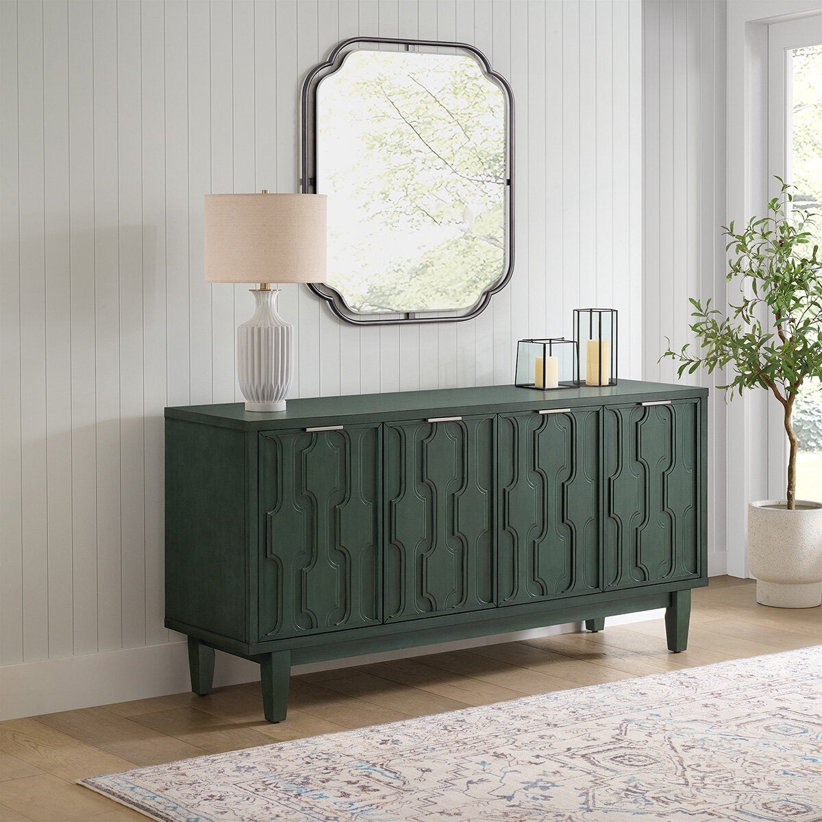 Foremost Home, Consola Decorativa Sagebrook Verde