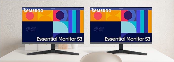 Samsung Essential 27 in. FHD Monitor (1920 × 1080), 2-packStarting at $278 deliveredValid 9/18/2024 - 9/26/2024While quantities last Shop now