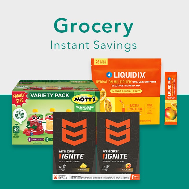 SInstant Savings on Grocery Items