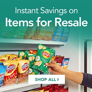 Instant Savings on Items for Resale