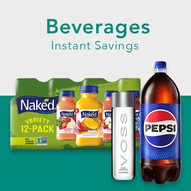 Instant Savings on Beverages