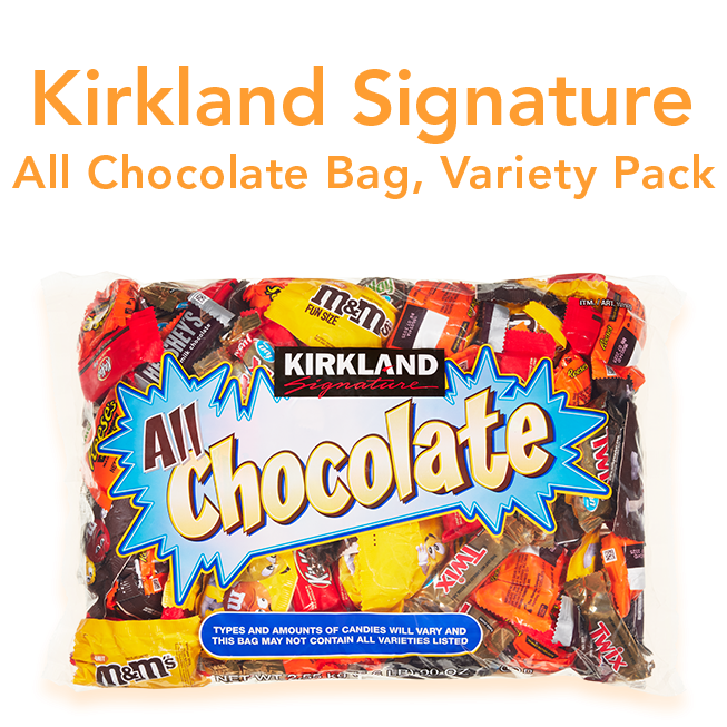 Kirkland Signature All Chocolate Bag, Variety Pack