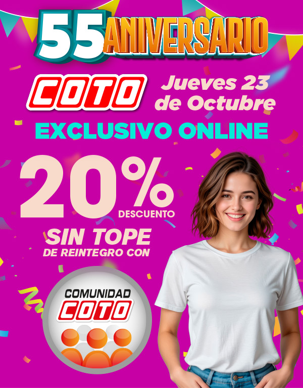 20% comunidad