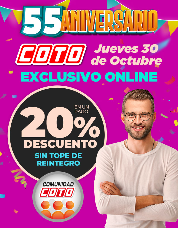 20% comunidad