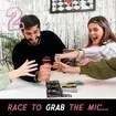 Karaoke Card Game Grab the Mic Family Fun Music Party Board Entertainment 250 Cards Hilarious Night Birthday Celebration