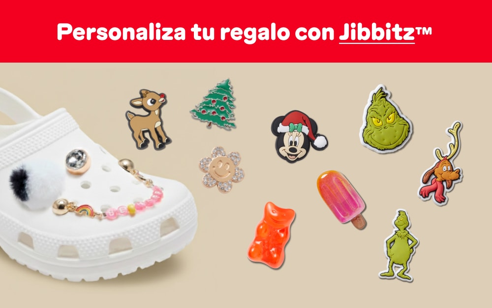 Personaliza tu regalo con Jibbitz™