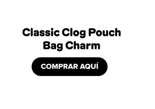 Classic Clog Pouch Bag Charm