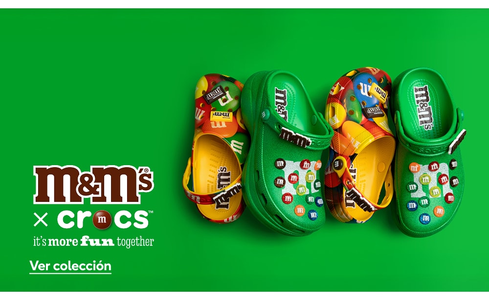 m&m's x crocs it's more fun together Ver colección