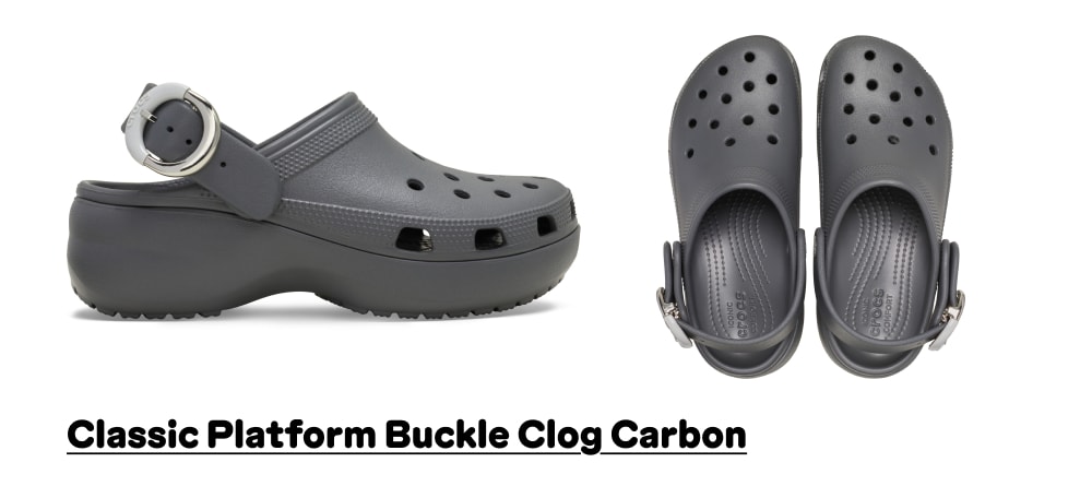 buckle clog
