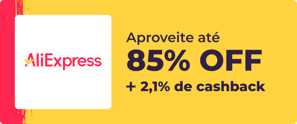 Aproveite até 85% OFF