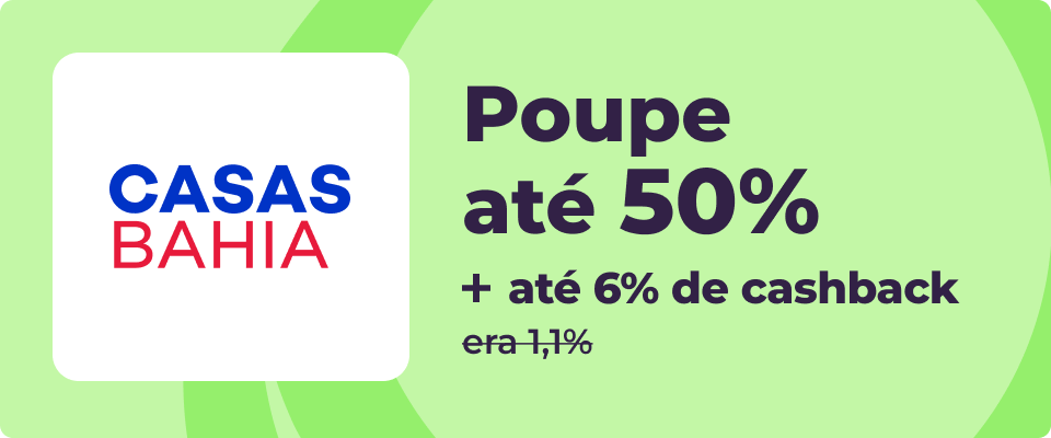 Poupe até 50%