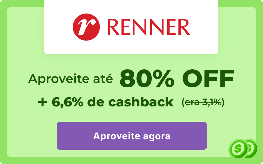 Aproveite até 80% OFF