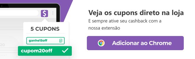 Use a extensão do cuponomia no seu navegador