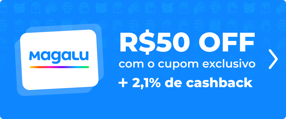 R$50 OFF com o cupom exclusivo