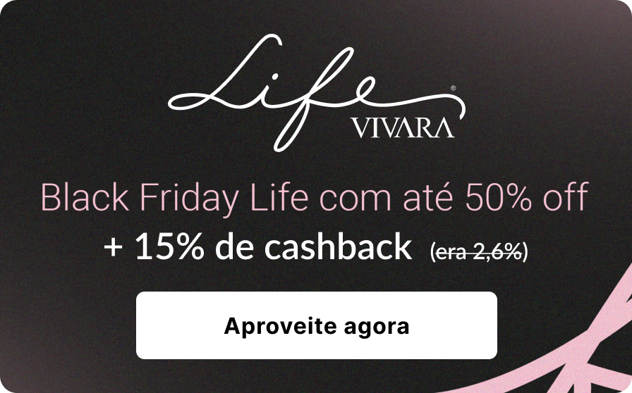 Sale com até 50% OFF + Frete Grátis