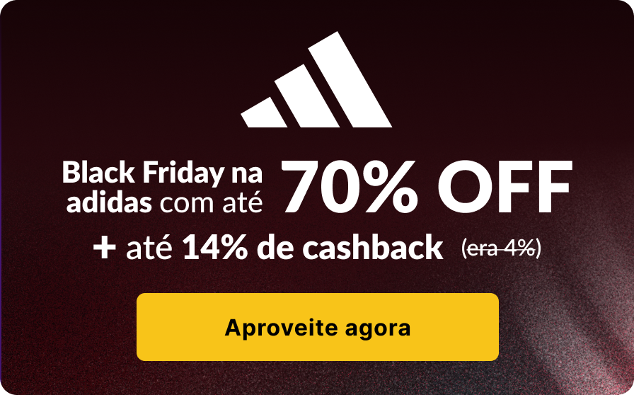Black Friday na adidas com até 70% OFF