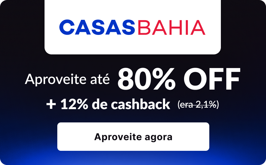 Aproveite até 80% OFF
