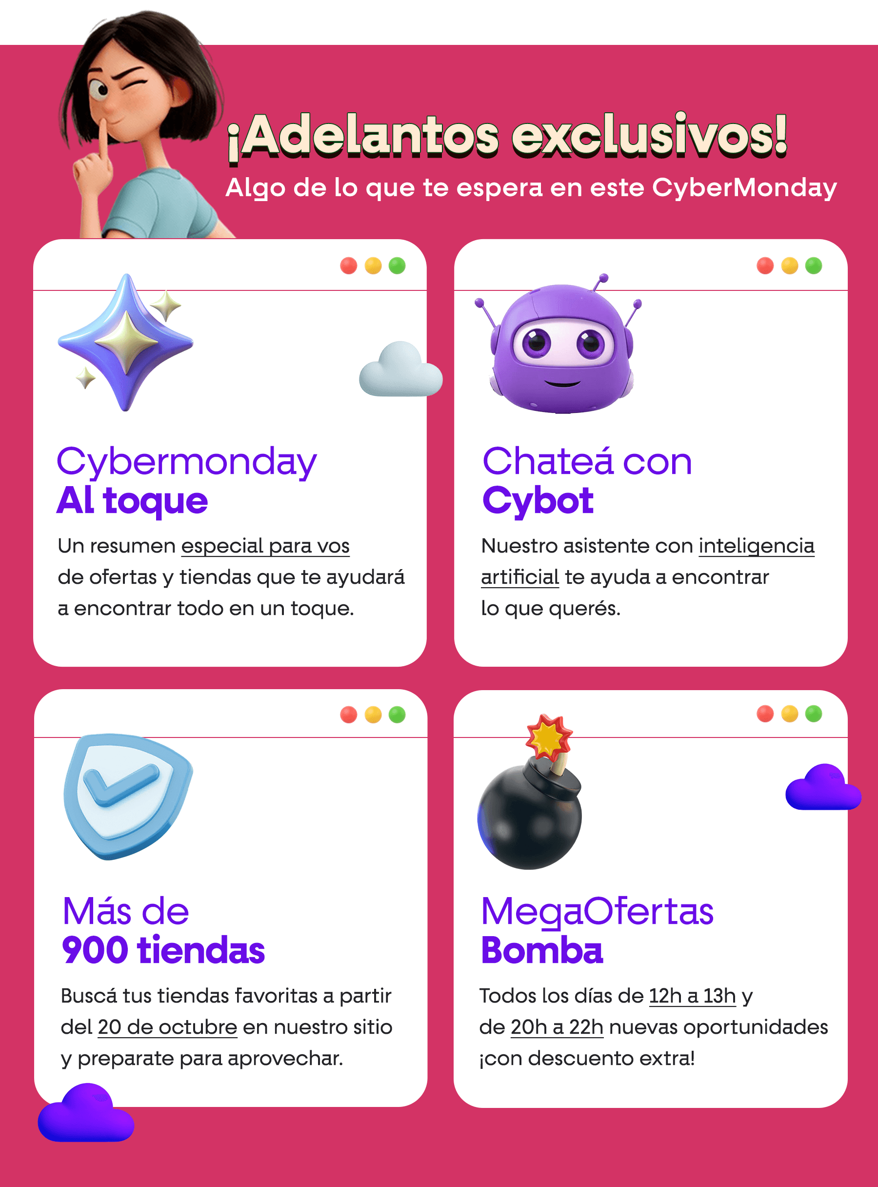 Tiendas OficialesBuscá por categoría tu marca favorita