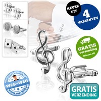 Manchetknopen met je favoriete hobby