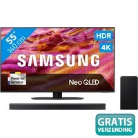 Samsung Neo QLED QN90F 4 K en soundbar