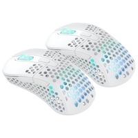 2 x Cherry XTRFY M4 RGB draadloze muis