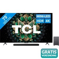 TCL QD Mini-LED C61 K 4 K (2025) en soun..