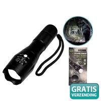 Luume Militaire Zaklamp - 3W LED - 5 Lic..