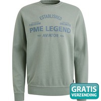 PME Legend Sweater Logo Silver Blue