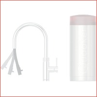 Quooker COMBI+ + Quooker Flex Round Chro..