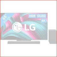 LG OLED EVO C54 4 K en soundbar