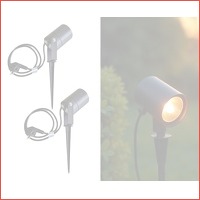 2 x tuinspot op spies
