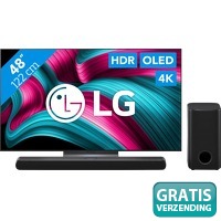 LG OLED EVO C54 4 K (2025) en soundbar