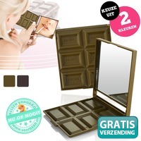 Chocolade make-up spiegel