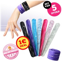 Set van 5 klikarmbanden