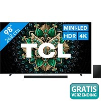 TCL QD Mini-LED C61 K 4 K (2025) en soun..