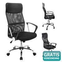 Comfortabele Bureaustoel - zwart