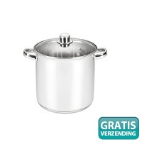 Michelino RVS soeppan a 17 liter