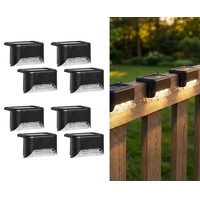 8 x automatische solar randverlichting