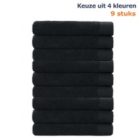 9 stuks Cinderella handdoeken - 60 x 110..