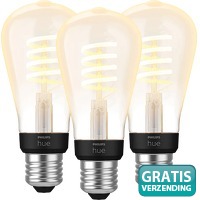 3 x Philips Hue filamentlamp