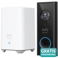 Eufy Video Doorbell 2 K en HomeBase 2