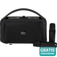 BRAINZ Karaoke Speaker XXL - Inclusief M..