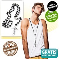 Stoere zwarte rozenkrans